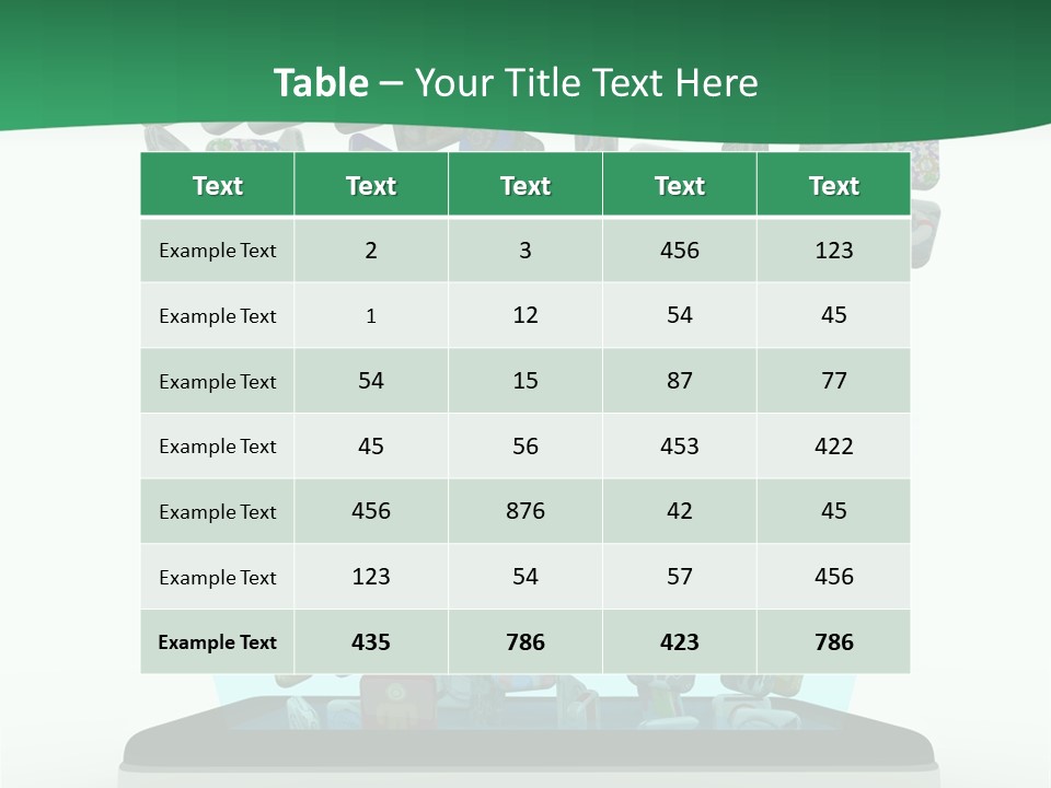 Cellular Many Telecommunications PowerPoint Template