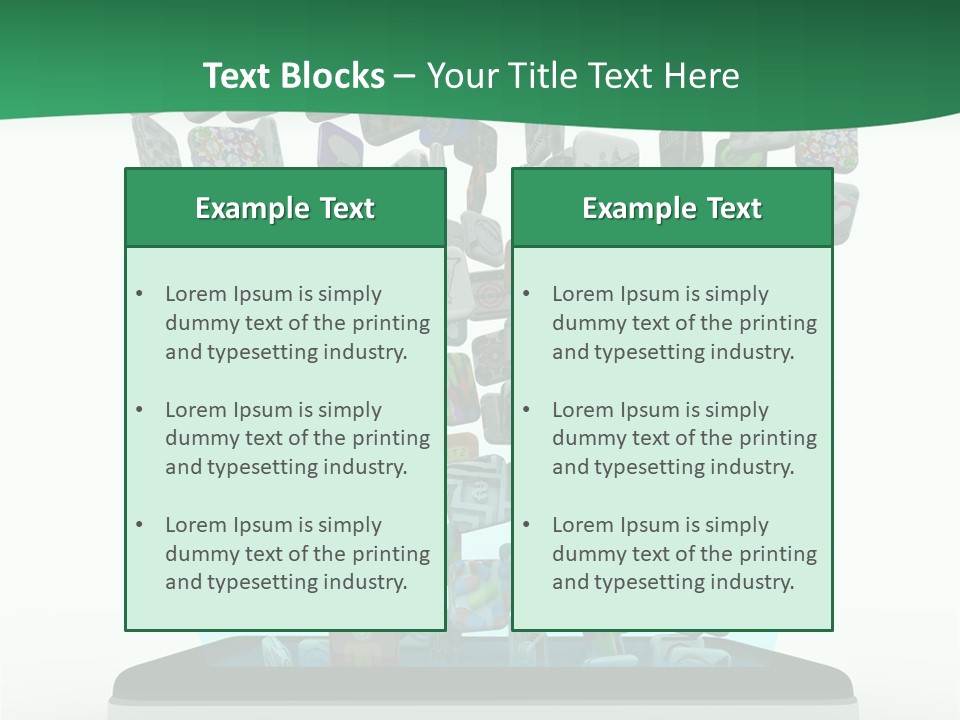 Cellular Many Telecommunications PowerPoint Template