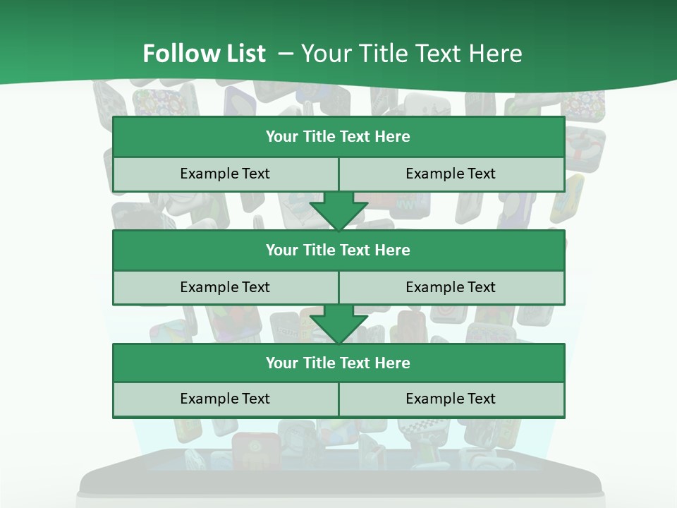 Cellular Many Telecommunications PowerPoint Template