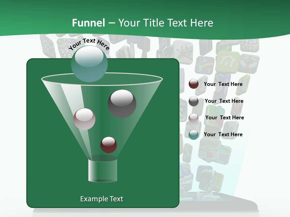 Cellular Many Telecommunications PowerPoint Template