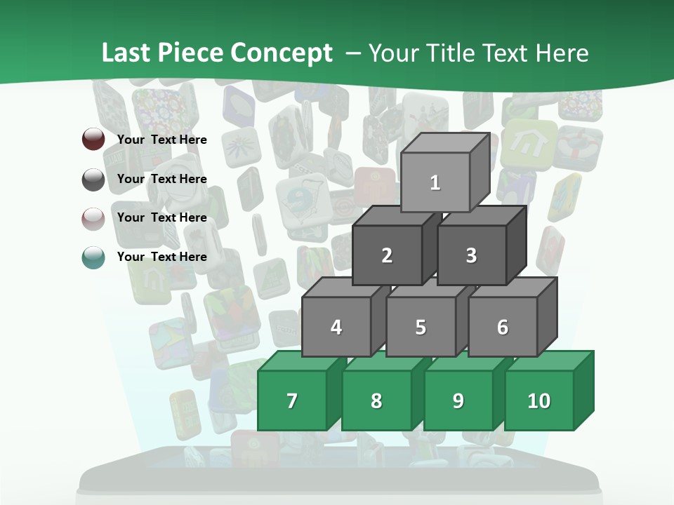 Cellular Many Telecommunications PowerPoint Template