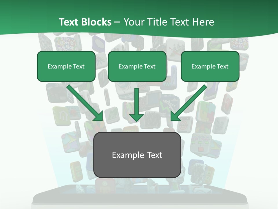 Cellular Many Telecommunications PowerPoint Template