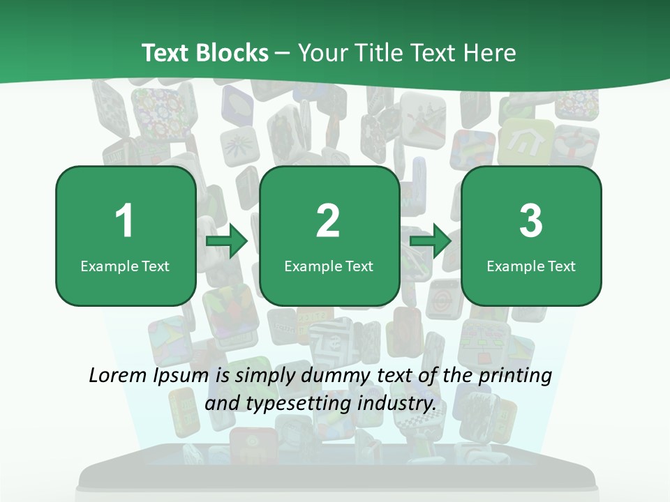 Cellular Many Telecommunications PowerPoint Template
