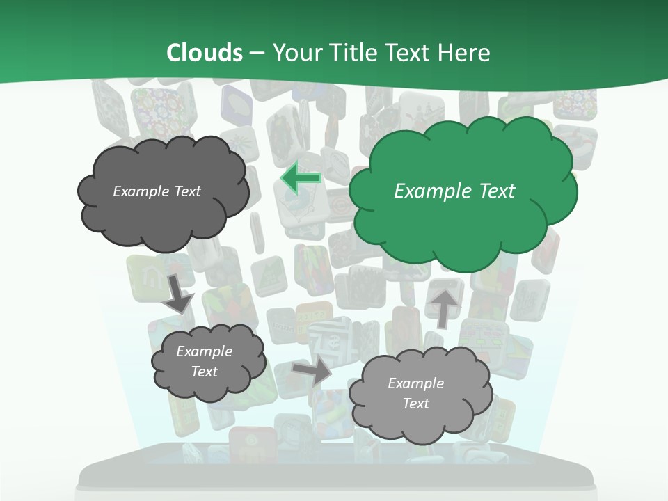 Cellular Many Telecommunications PowerPoint Template