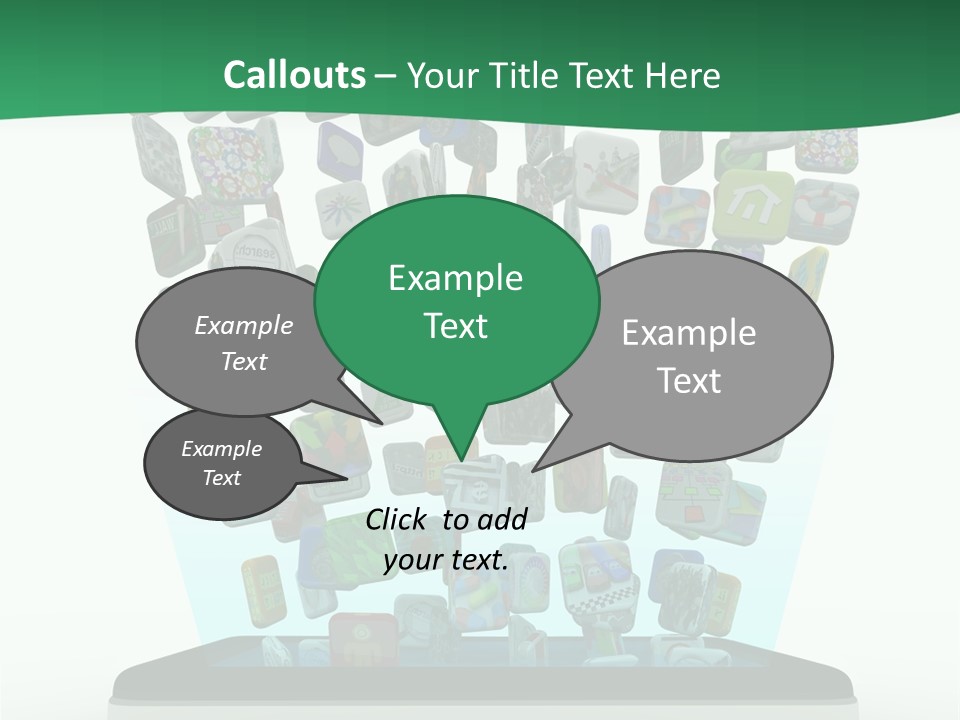 Cellular Many Telecommunications PowerPoint Template