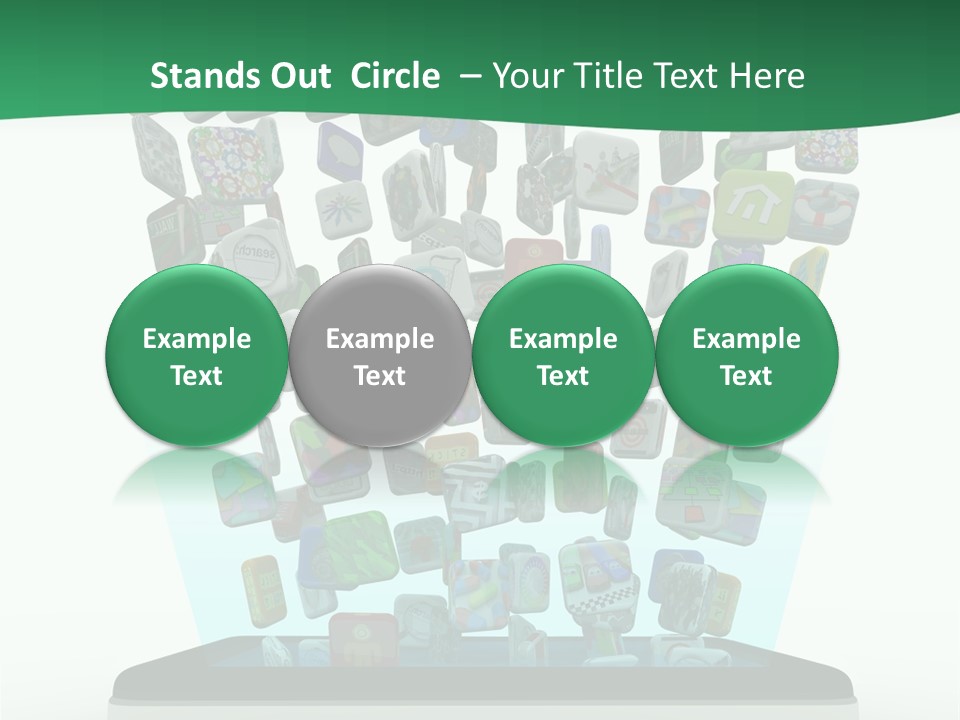 Cellular Many Telecommunications PowerPoint Template