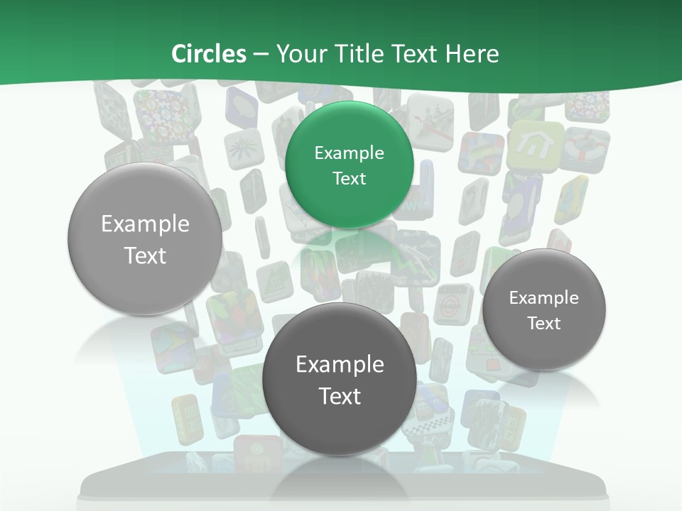Cellular Many Telecommunications PowerPoint Template