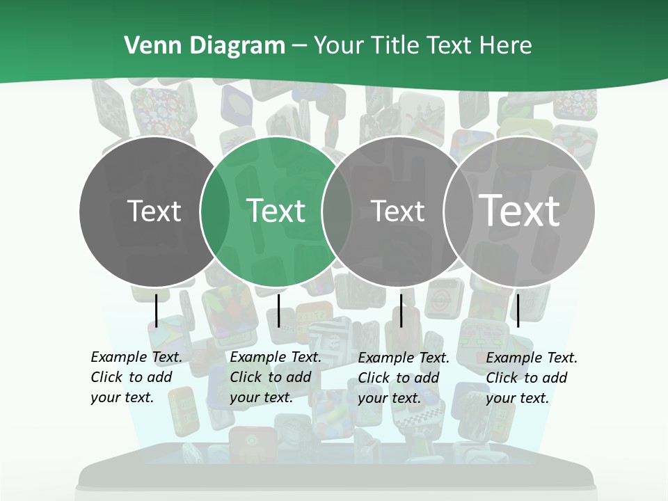 Cellular Many Telecommunications PowerPoint Template