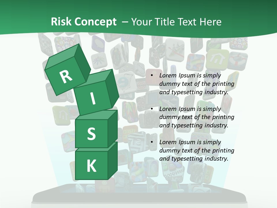 Cellular Many Telecommunications PowerPoint Template