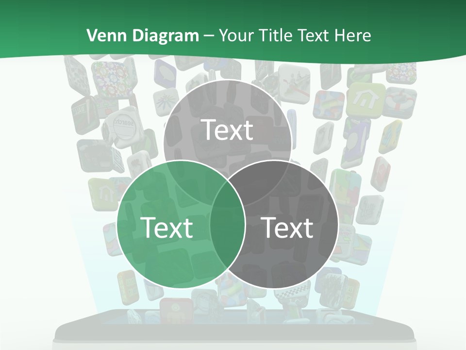 Cellular Many Telecommunications PowerPoint Template