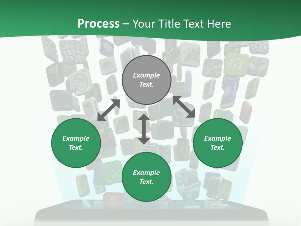 Cellular Many Telecommunications PowerPoint Template