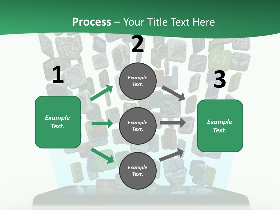 Cellular Many Telecommunications PowerPoint Template