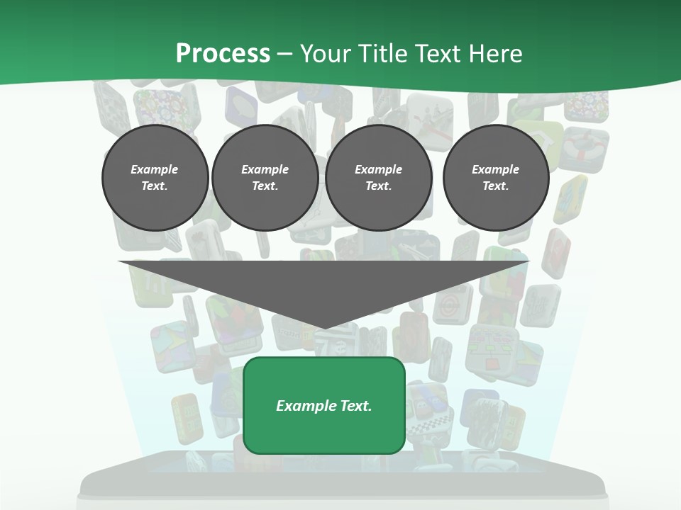 Cellular Many Telecommunications PowerPoint Template