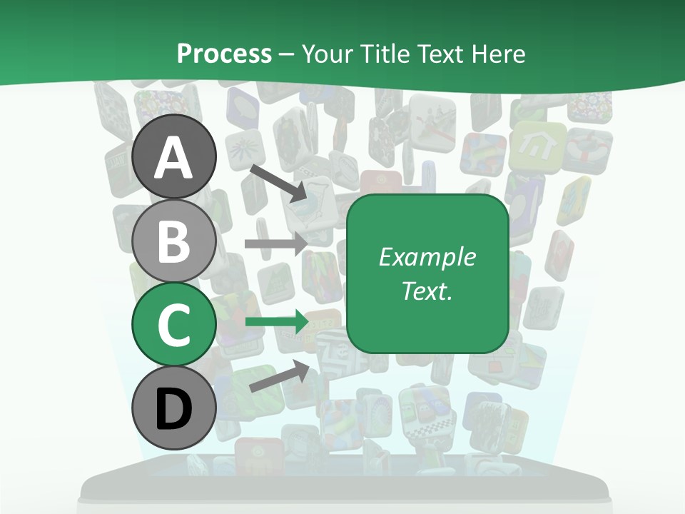 Cellular Many Telecommunications PowerPoint Template