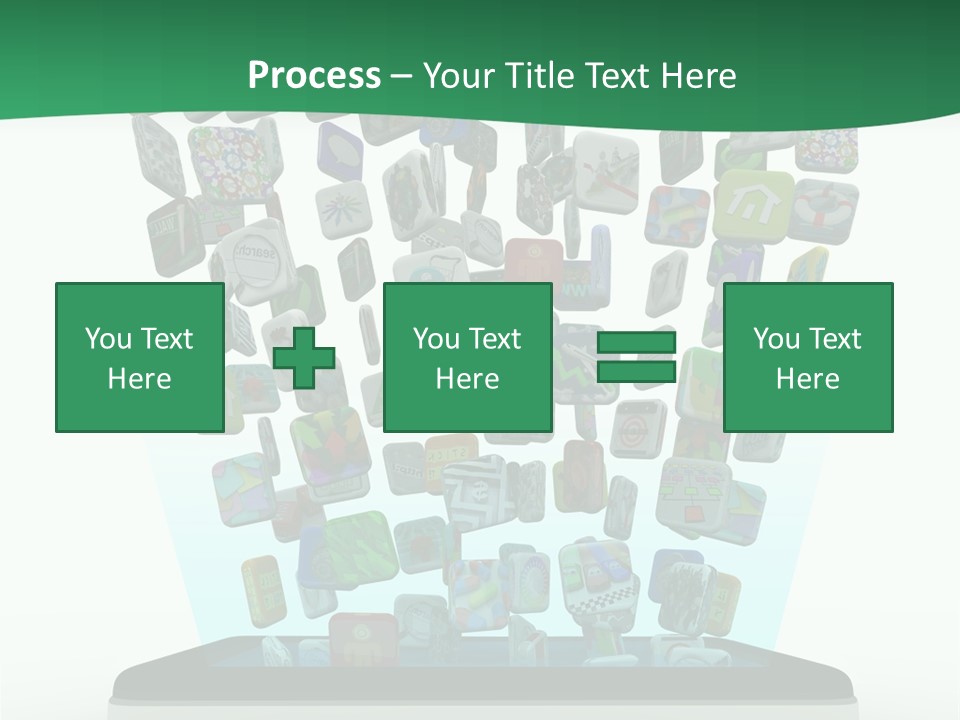 Cellular Many Telecommunications PowerPoint Template