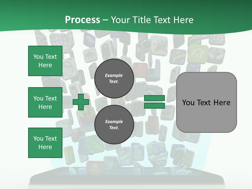 Cellular Many Telecommunications PowerPoint Template