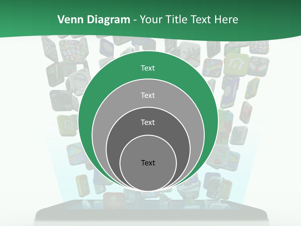 Cellular Many Telecommunications PowerPoint Template