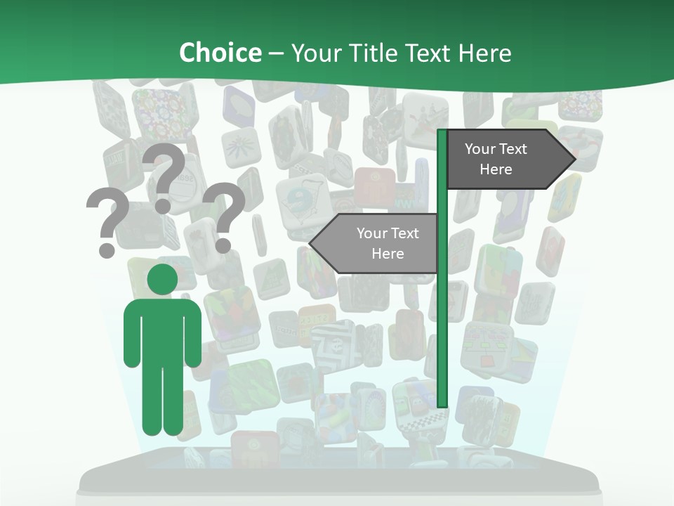 Cellular Many Telecommunications PowerPoint Template