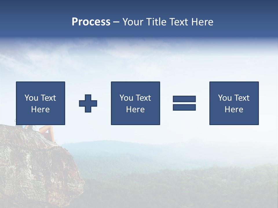 Activity Hike Sky PowerPoint Template
