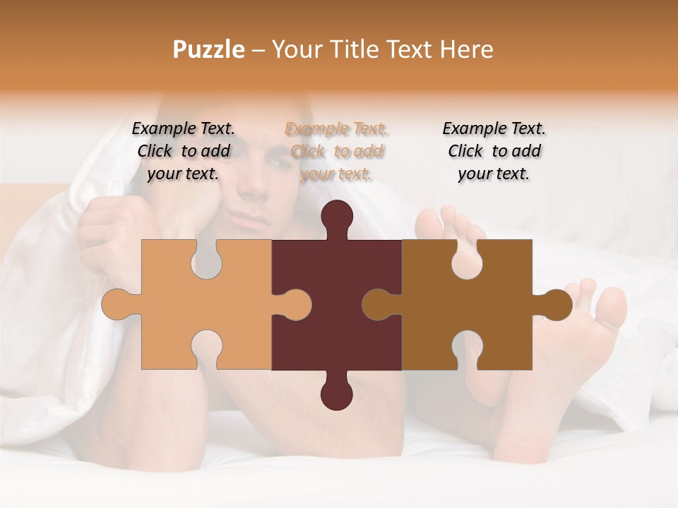 Man Depressed Boyfriend PowerPoint Template