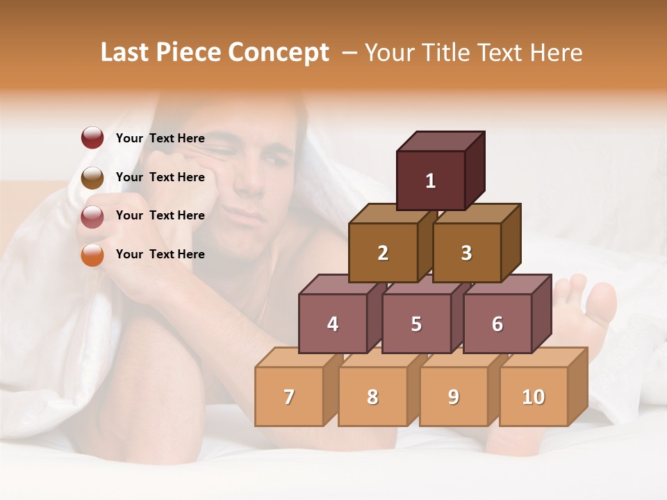 Man Depressed Boyfriend PowerPoint Template