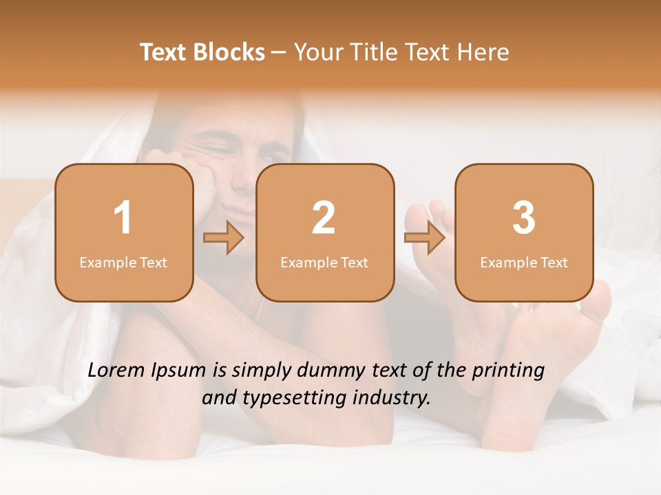 Man Depressed Boyfriend PowerPoint Template