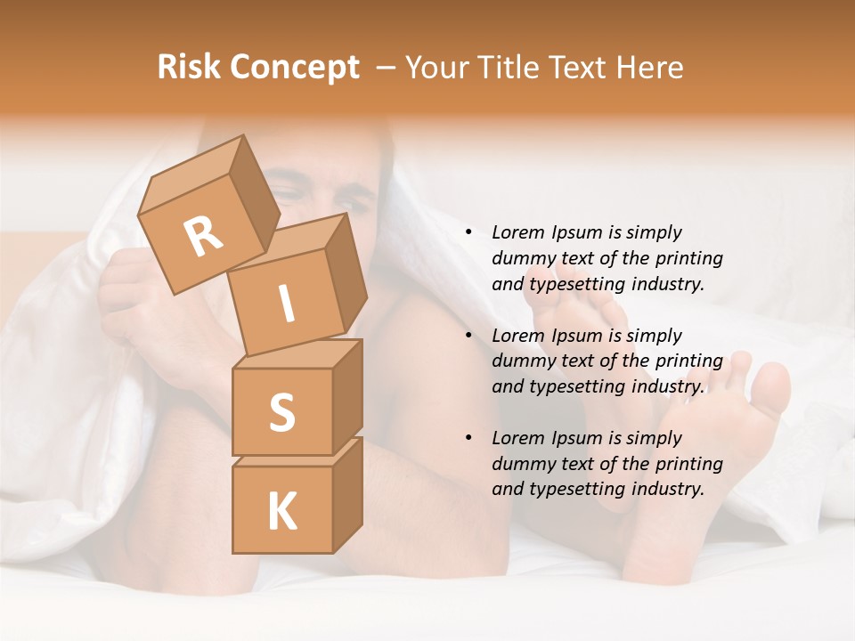 Man Depressed Boyfriend PowerPoint Template