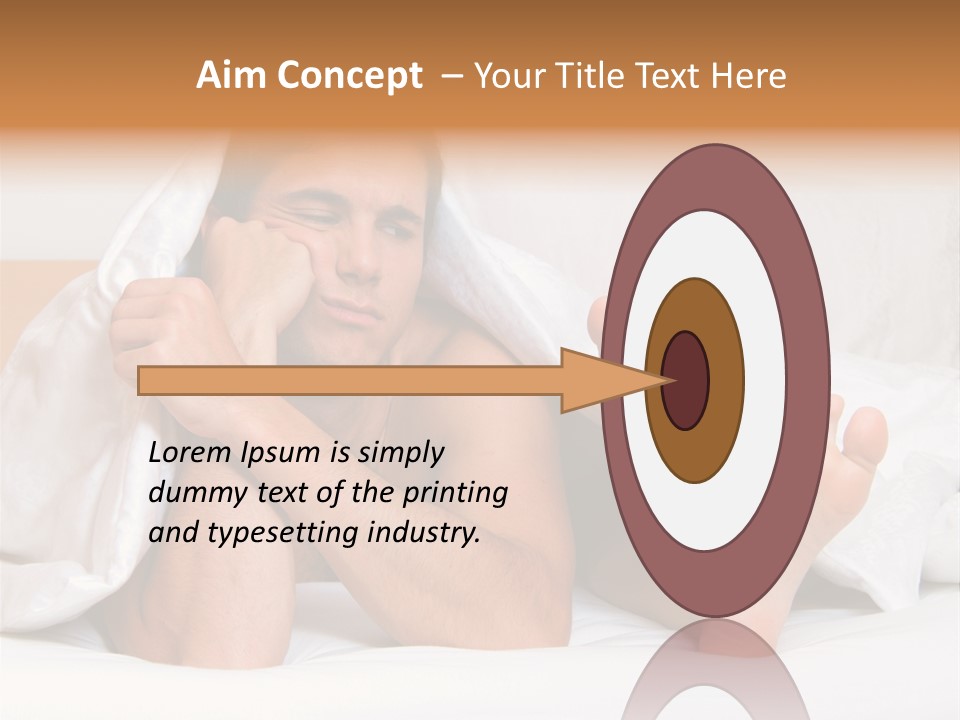 Man Depressed Boyfriend PowerPoint Template