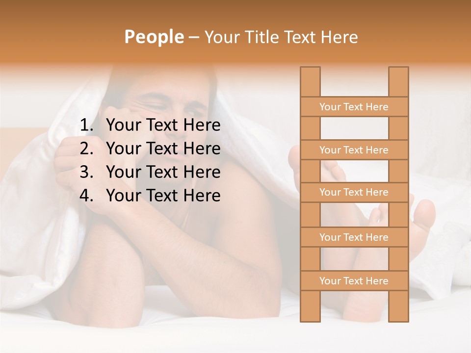 Man Depressed Boyfriend PowerPoint Template