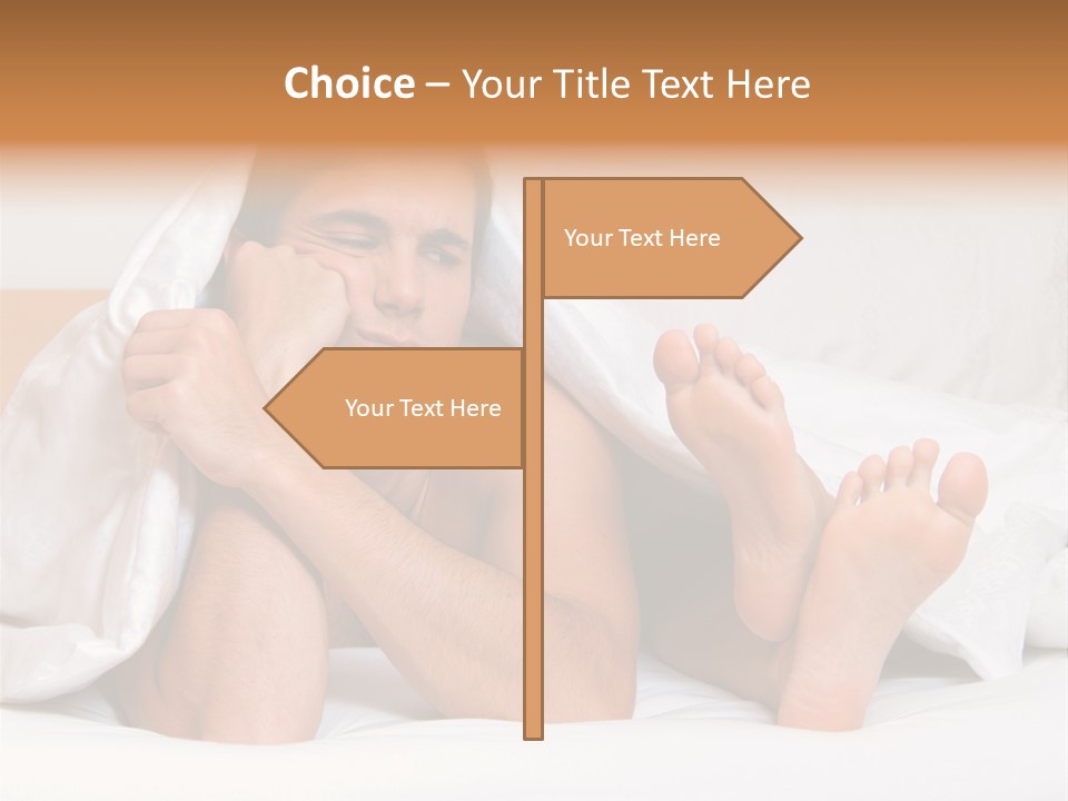 Man Depressed Boyfriend PowerPoint Template