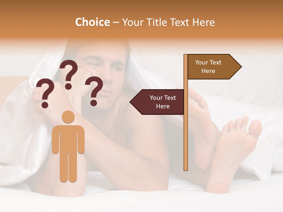 Man Depressed Boyfriend PowerPoint Template