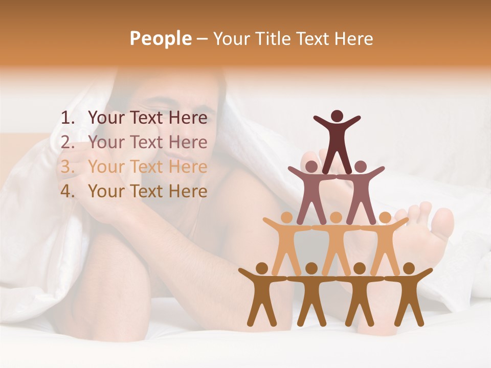 Man Depressed Boyfriend PowerPoint Template