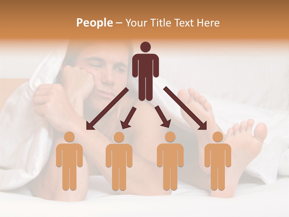 Man Depressed Boyfriend PowerPoint Template