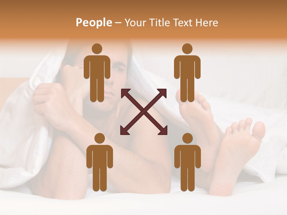 Man Depressed Boyfriend PowerPoint Template