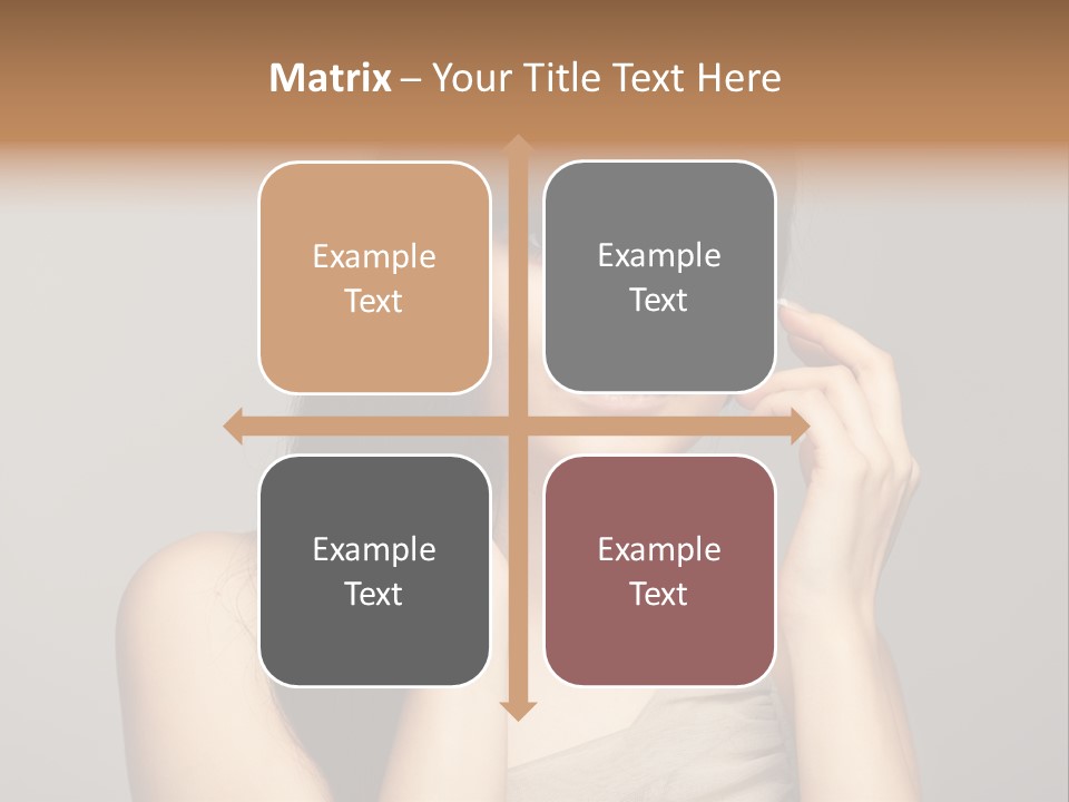 Studio Charming Shoulder PowerPoint Template