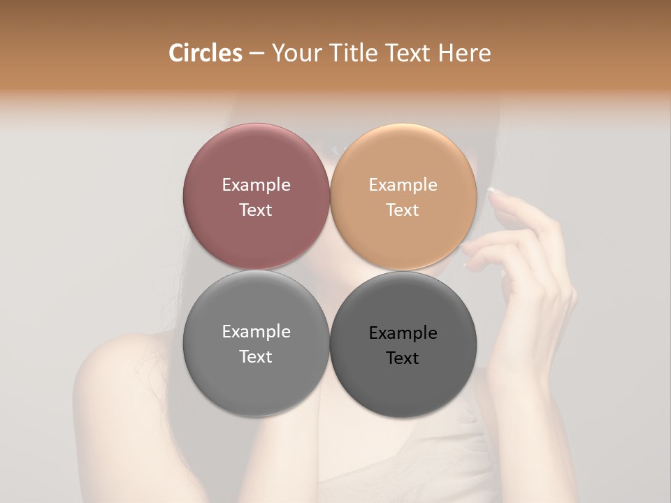 Studio Charming Shoulder PowerPoint Template