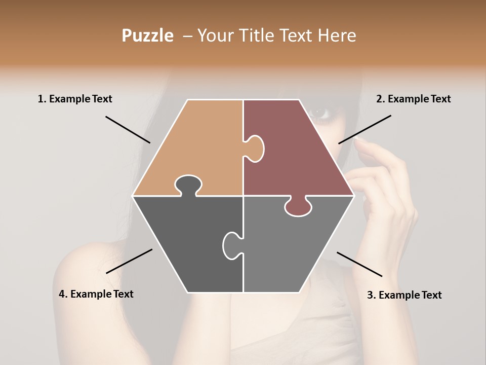 Studio Charming Shoulder PowerPoint Template