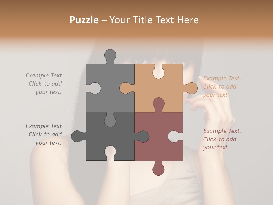 Studio Charming Shoulder PowerPoint Template