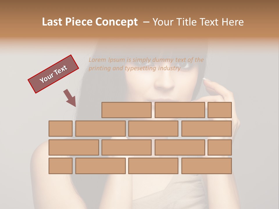 Studio Charming Shoulder PowerPoint Template