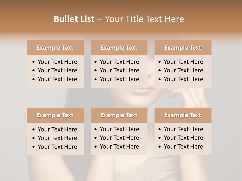 Studio Charming Shoulder PowerPoint Template