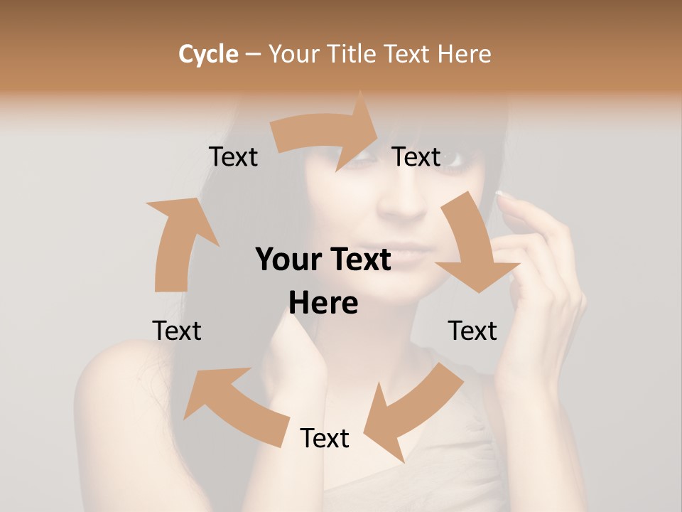 Studio Charming Shoulder PowerPoint Template