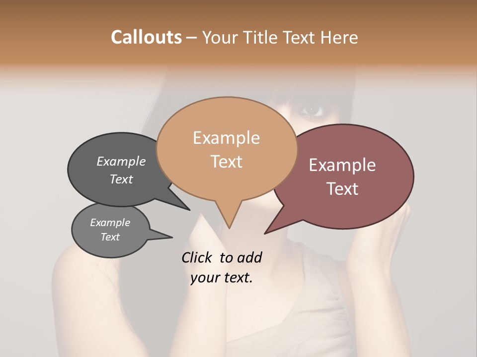 Studio Charming Shoulder PowerPoint Template