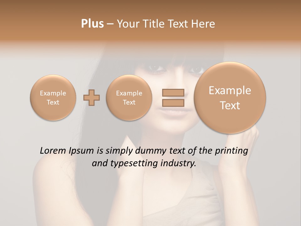 Studio Charming Shoulder PowerPoint Template