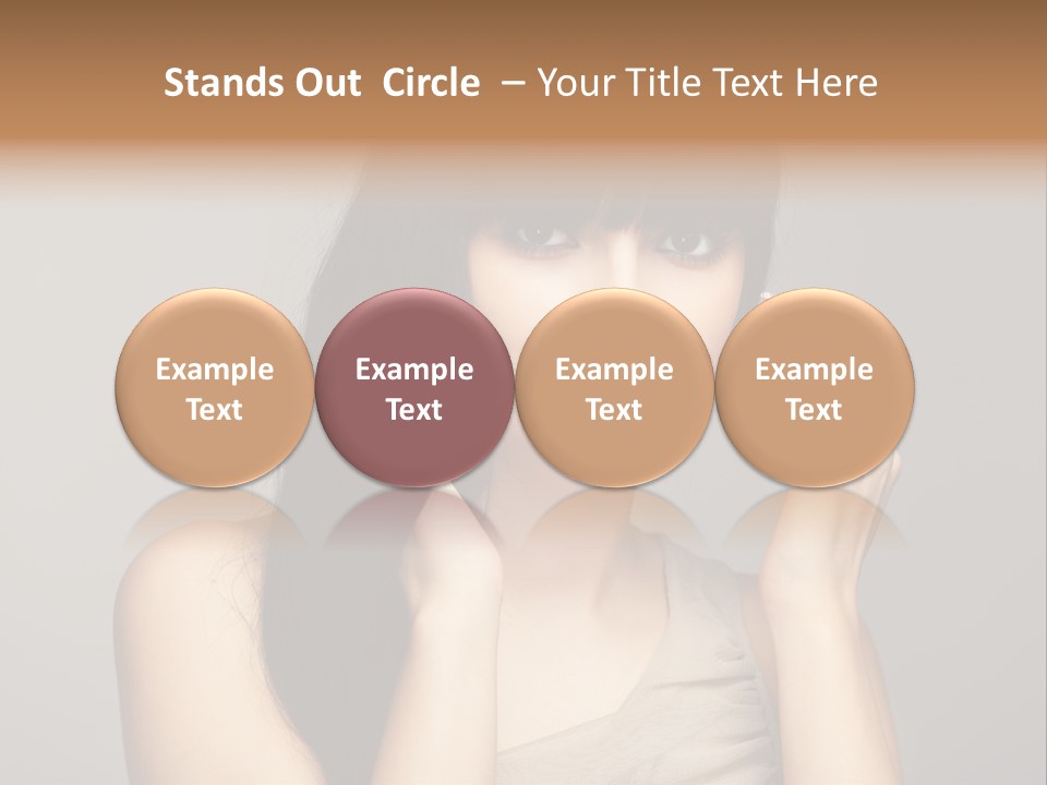 Studio Charming Shoulder PowerPoint Template