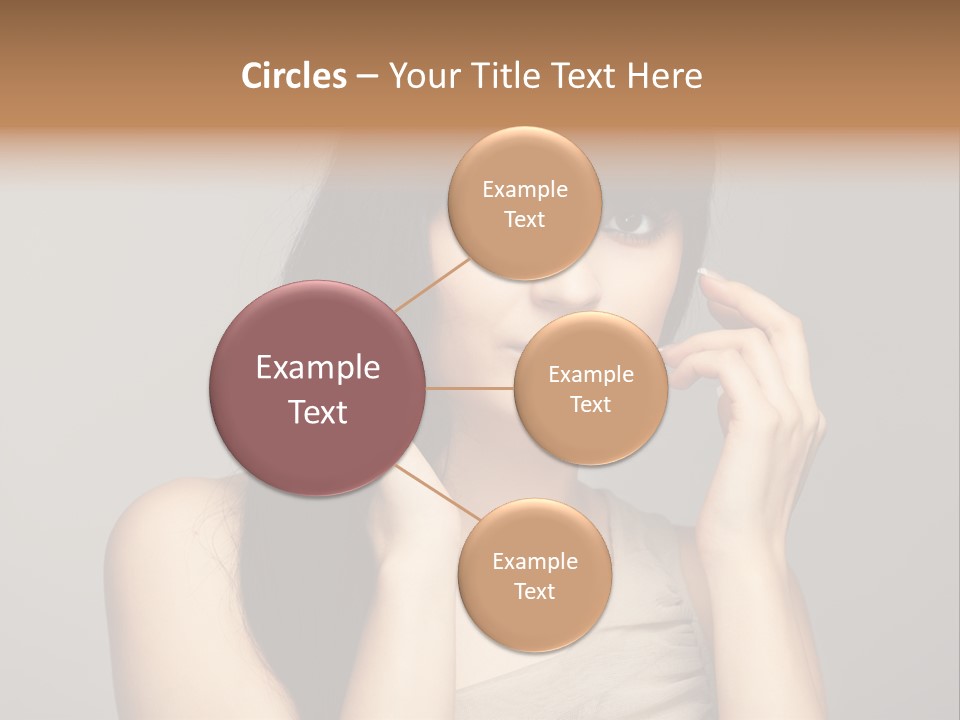 Studio Charming Shoulder PowerPoint Template