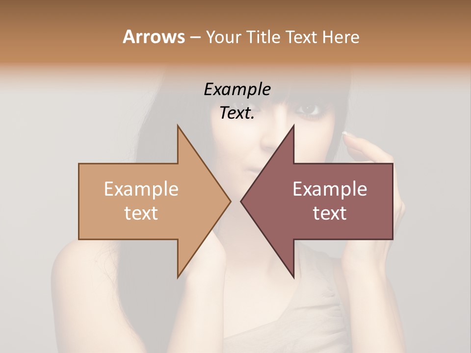 Studio Charming Shoulder PowerPoint Template