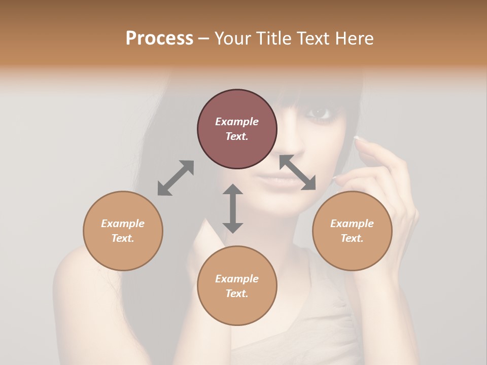 Studio Charming Shoulder PowerPoint Template