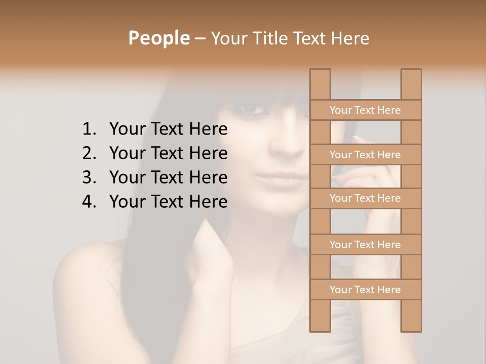 Studio Charming Shoulder PowerPoint Template