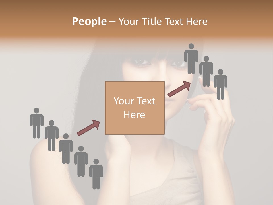 Studio Charming Shoulder PowerPoint Template