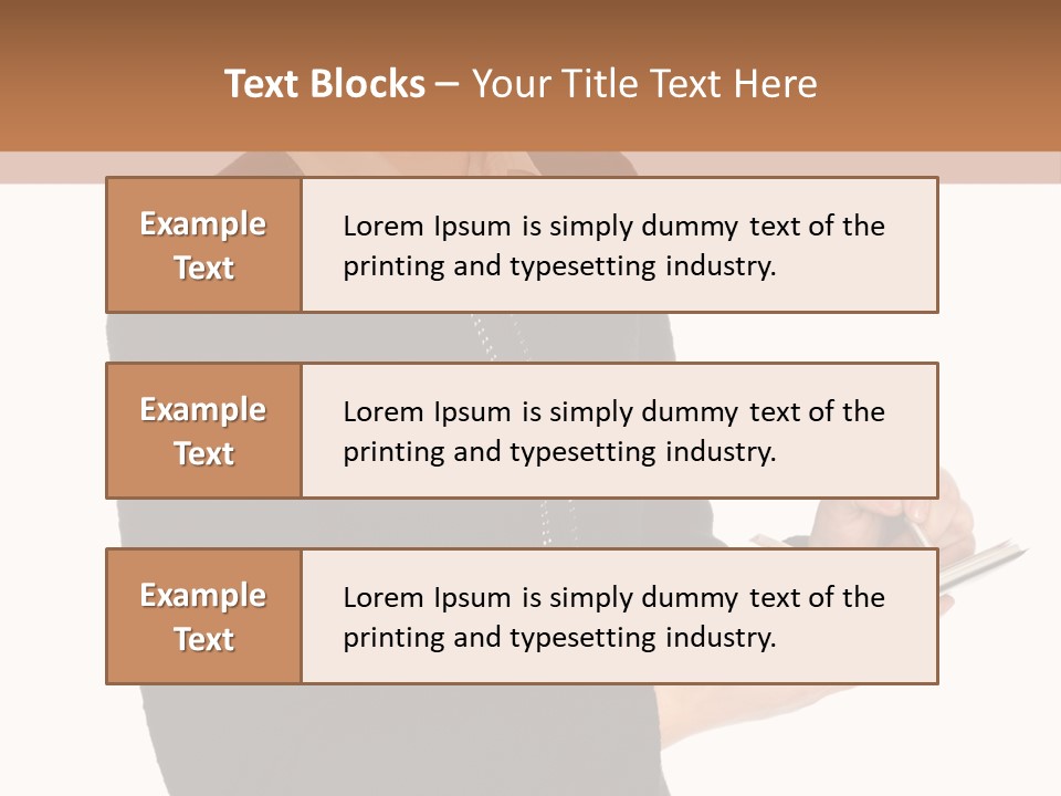 Personal Paper Mission PowerPoint Template
